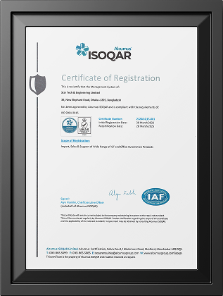 ISO 9001:2015 Certificate