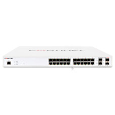 Fortinet FS-124E-FPOE 24 Port 24GE +4SFP Gigabit PoE Switch