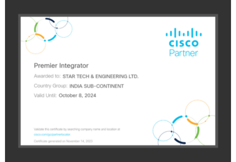 Premier Integrator of Cisco Systems, Bangladesh